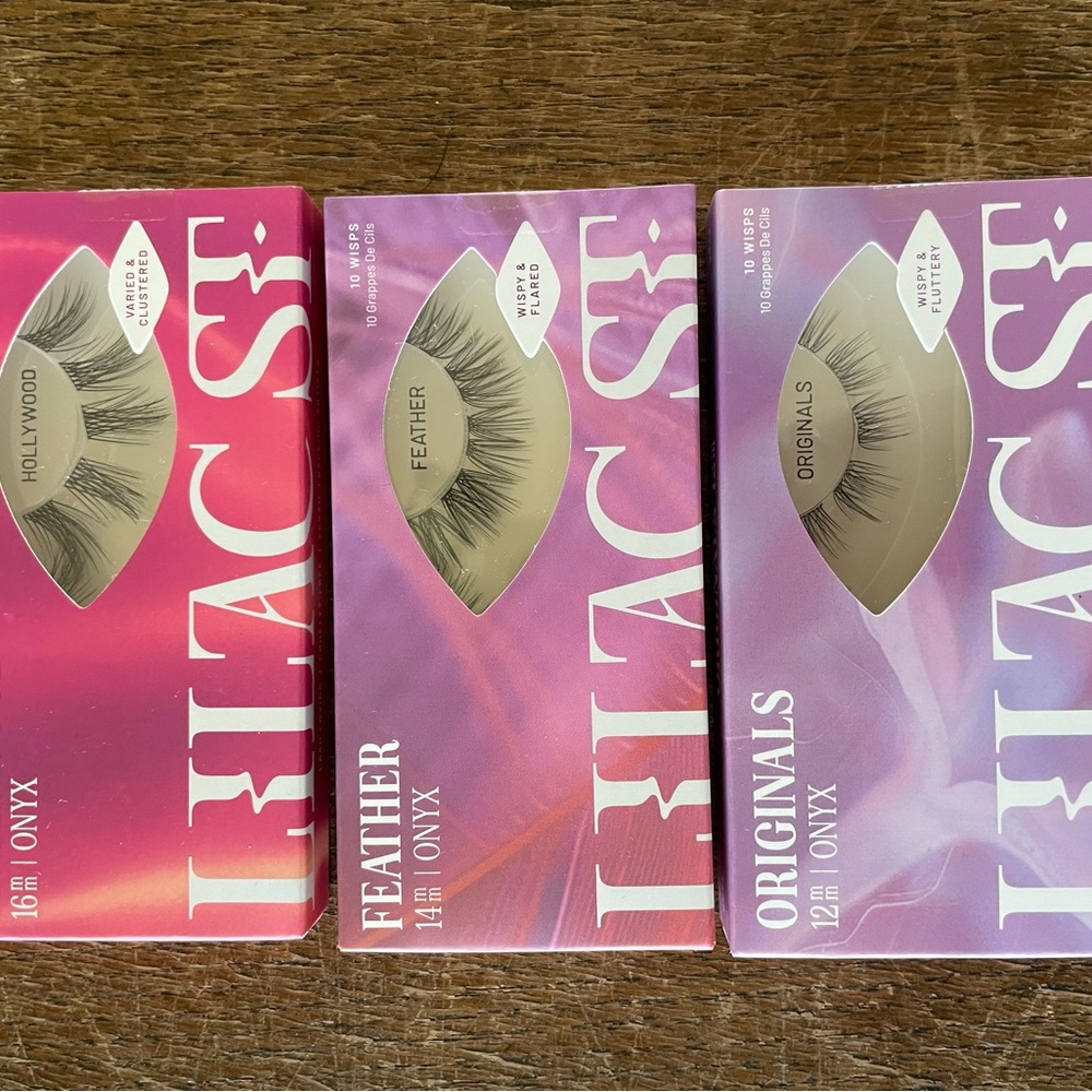Lilac St. Lashes - Three Sets